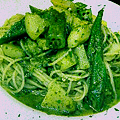夏野菜のジェノベーゼの画像